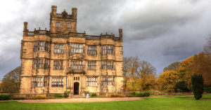 Image of Gawthorpe Hall, an Elizabethan House which is now a National Park. It is located in Burnley, Lancashire
