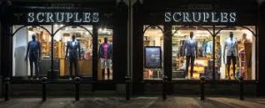 Image of a shop located in Barrowford, Lancashire, called Scruples