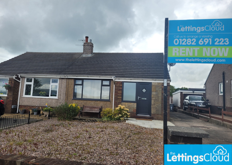 2 Bedroom Terrace located on Whalley Old Road, Blackburn with The Lettings Cloud Sign