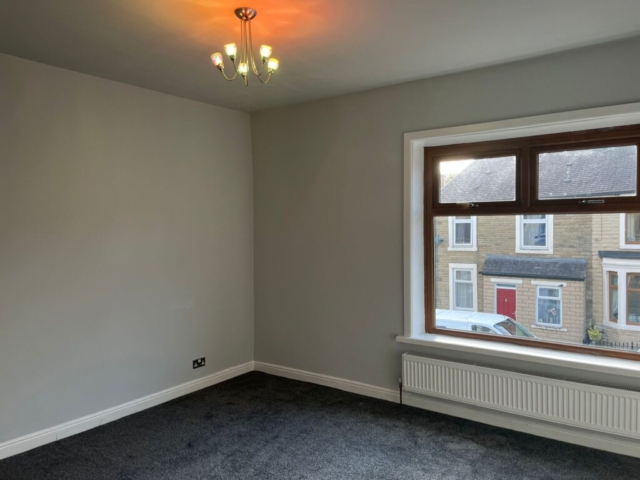 Bedroom of the 2 bedroom terrace house on Hapton Road, Padiham for rent
