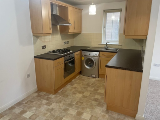 Kitchen of a 2 bedrom apartment located on Greenbrook Road, Burnley available for rent with The Lettings Cloud