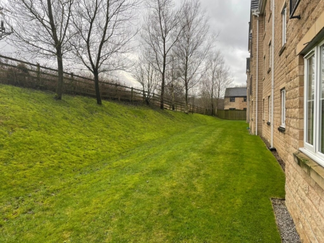 Garden of a 2 bedrom apartment located on Greenbrook Road, Burnley available for rent with The Lettings Cloud