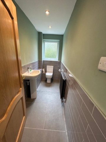 Bathroom of a 5 bedroom house located on Rogersfield, Langho, available for rent with The Lettings Cloud