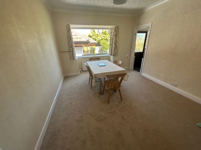 Dining room of a 3 bedroom bungalow available for rent located on Whalley Road in Langho with The Lettings Cloud
