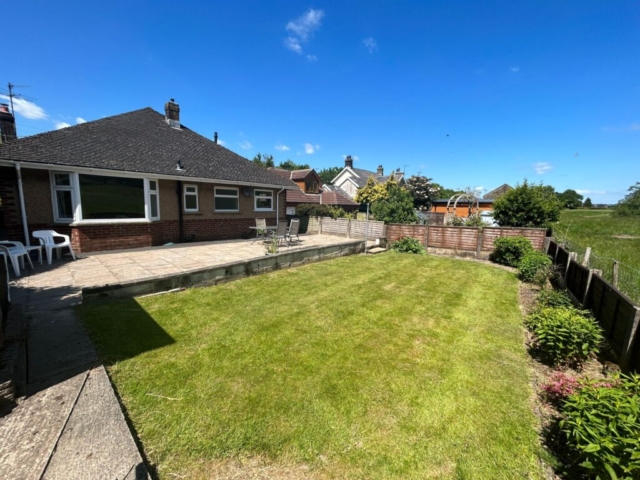 Garden of a 3 bedroom bungalow available for rent located on Whalley Road in Langho with The Lettings Cloud