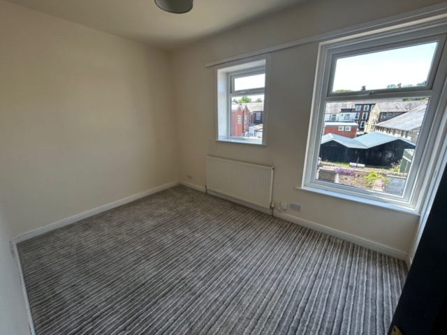 Bedroom of a 2 bedroom terrace located on Queens Street, Whalley, Lancashire available for rent with The Lettings Cloud