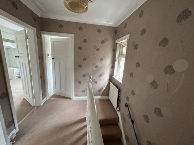 Hallway of a three bedroom house on Sydney Avenue in Whalley, Lancashire available for rent with The Lettings Cloud