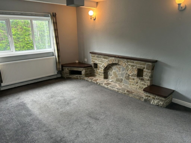 Lounge of a 2 bedroom apartment located on Sizehouse Village, Haslingden available for rent with The Lettings Cloud.
