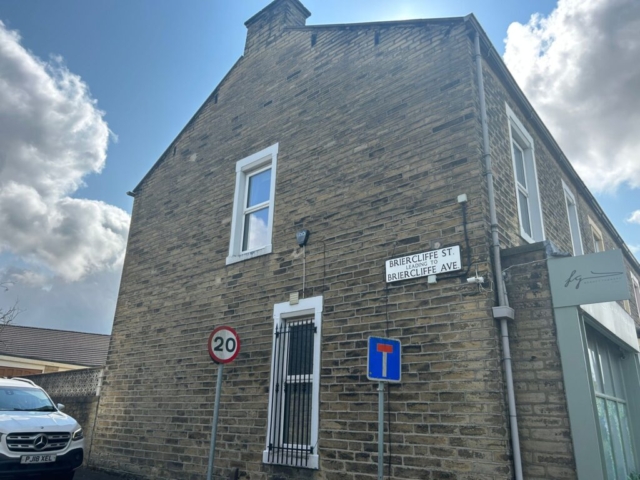 Outside of a 3 bedroom flat available for rent with The Lettings Cloud located on Burnley Road, Colne