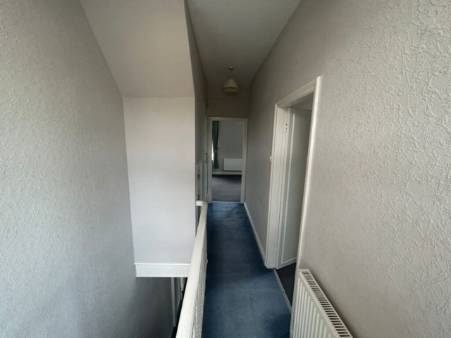 Hallway of a 3 bedroom flat available for rent with The Lettings Cloud located on Burnley Road, Colne
